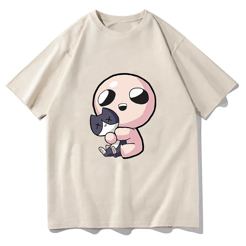 

Summer Cotton The Binding of Isaac Print T-shirt Man/Woaen Casual Fashion Short Sleeve Cartoon Casual Oversized Unisex Clothing