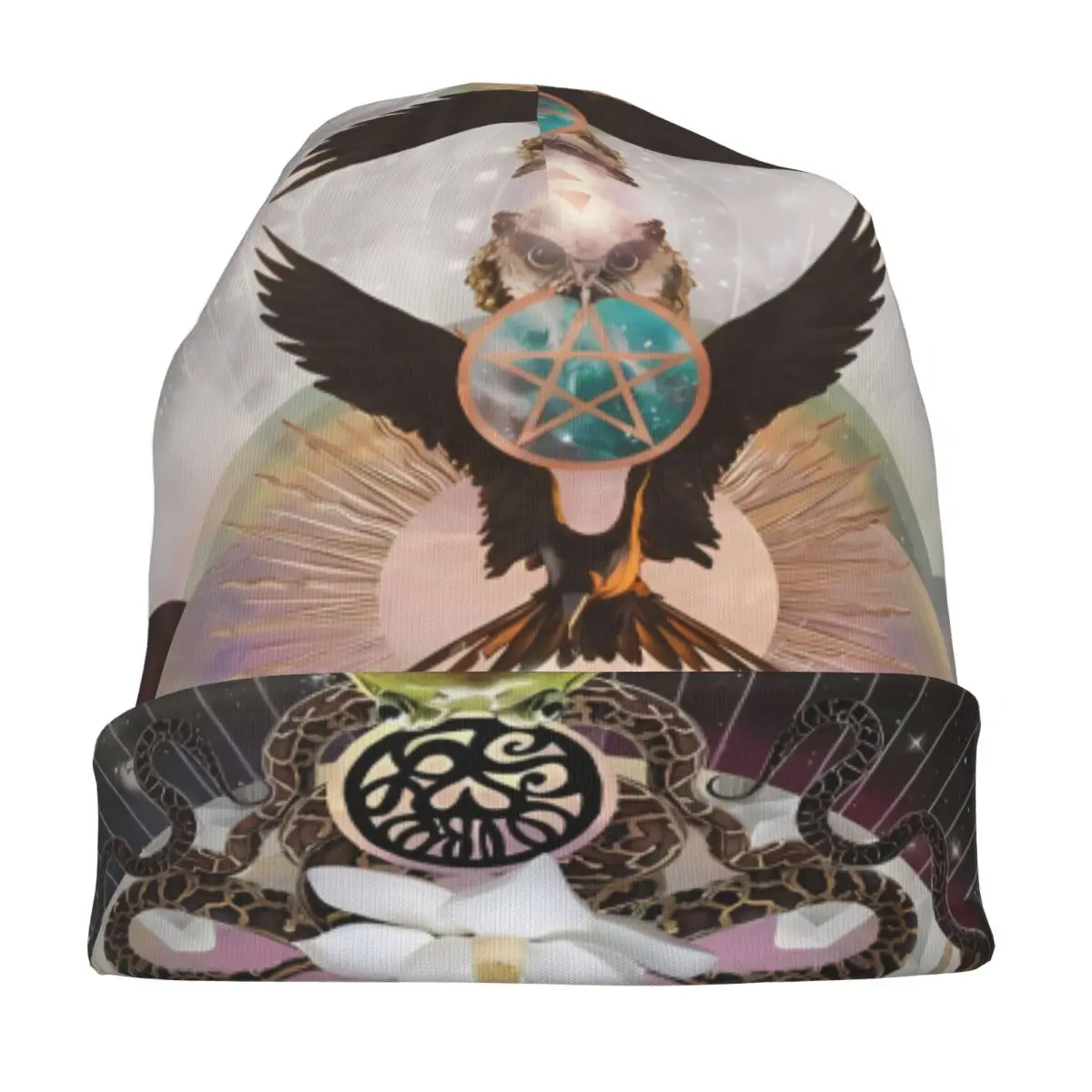 Мужские шапки-бини