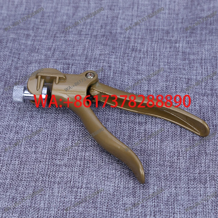 Drawing clip/with saw blade Manual circuit opener Breaking pliers, whole saw Breaking sawtooth Opening sawtooth