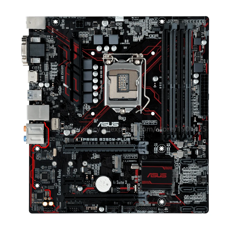 Asus PRIME B250M-PLUS Original Desktop Intel B250 B250M DDR4