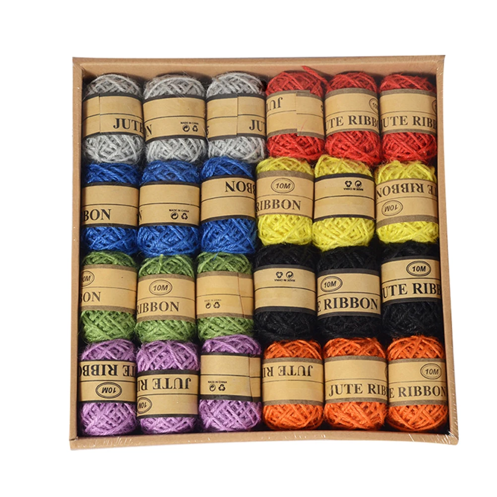 

colored rope household paper rope tag rope