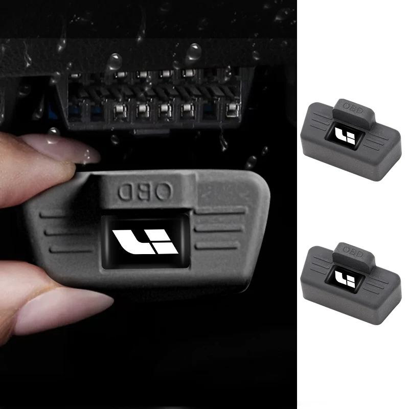 Car OBD Protector Cover Silicone USB Port Dust Cap Accessories For Li L7 L8 L9 ONE Interior Accessories