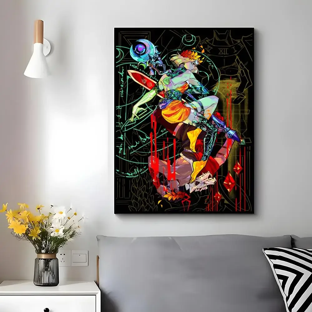 2 Game Roguelike Hades II Poster Wall Ornament Home Decor Young Decor Fans
