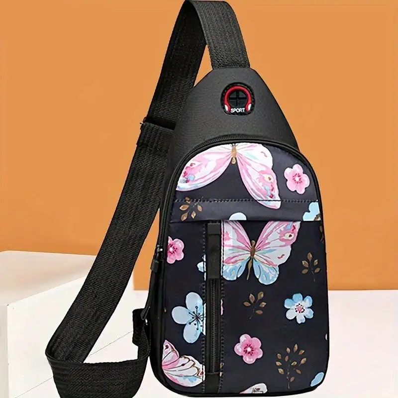 Multi Functional Sports Outdoor Leisure Crossbody Bag Chest Bag For Men Women 
