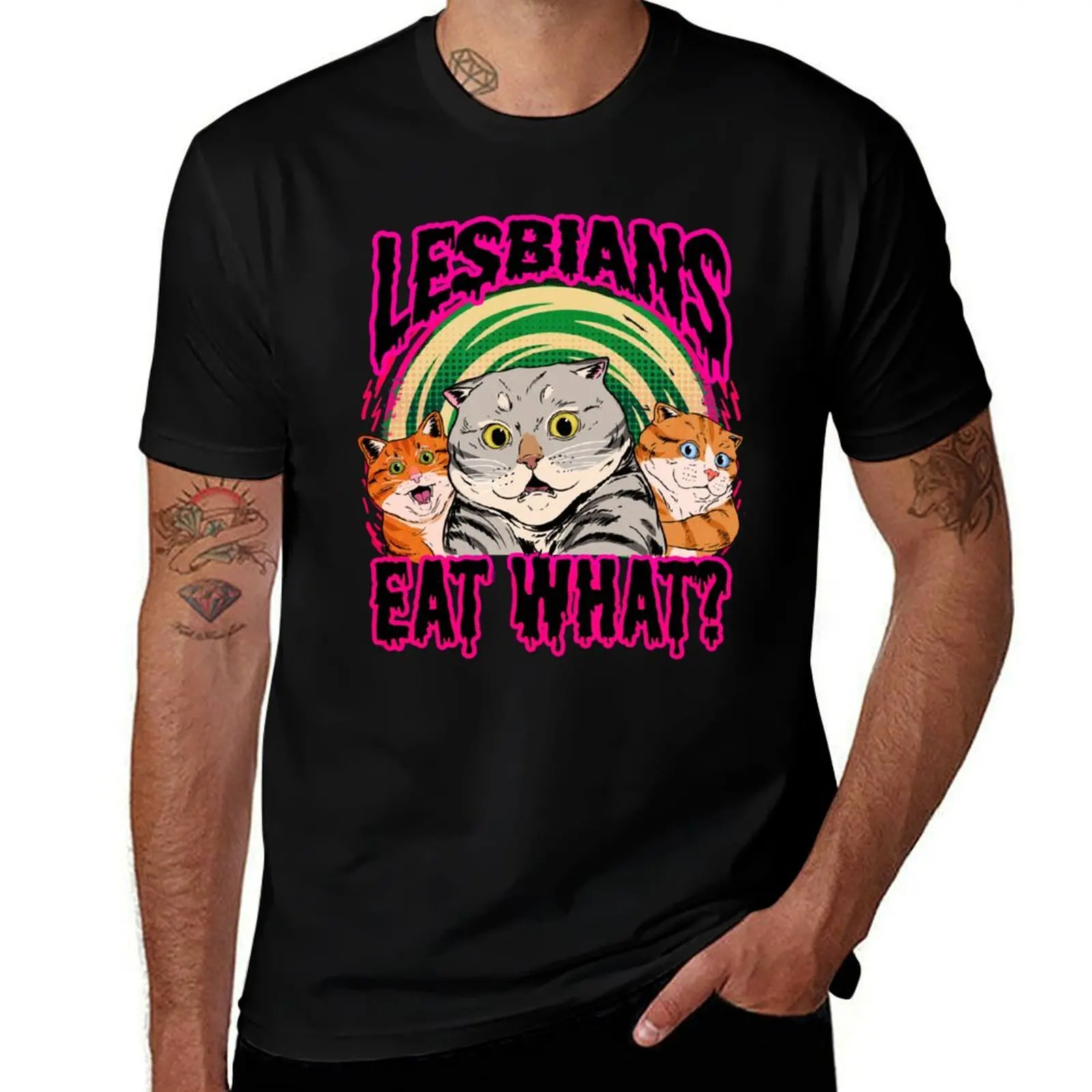 lesbians eat what T-Shirt Lightweight Basic Short Sleeve Shirt T-Shirt