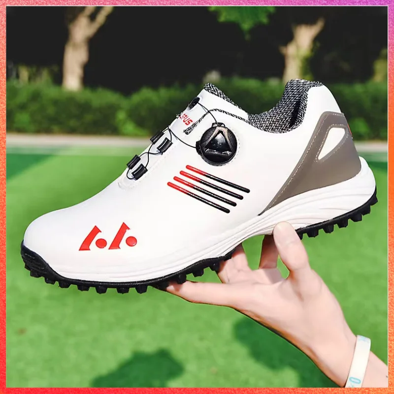 New Classic Style Quality Golf Shoes Outdoor Men Anti Slip Jogging Light Weight Walking Sneakers Spikless Golf Sneake