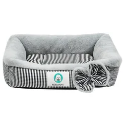 Warm Winter Cat Dog Bed Mat Deep Sleep Tent Cozy Cat House Nest Thickened PP Cotton Filling Bite-resistant Pets Mat