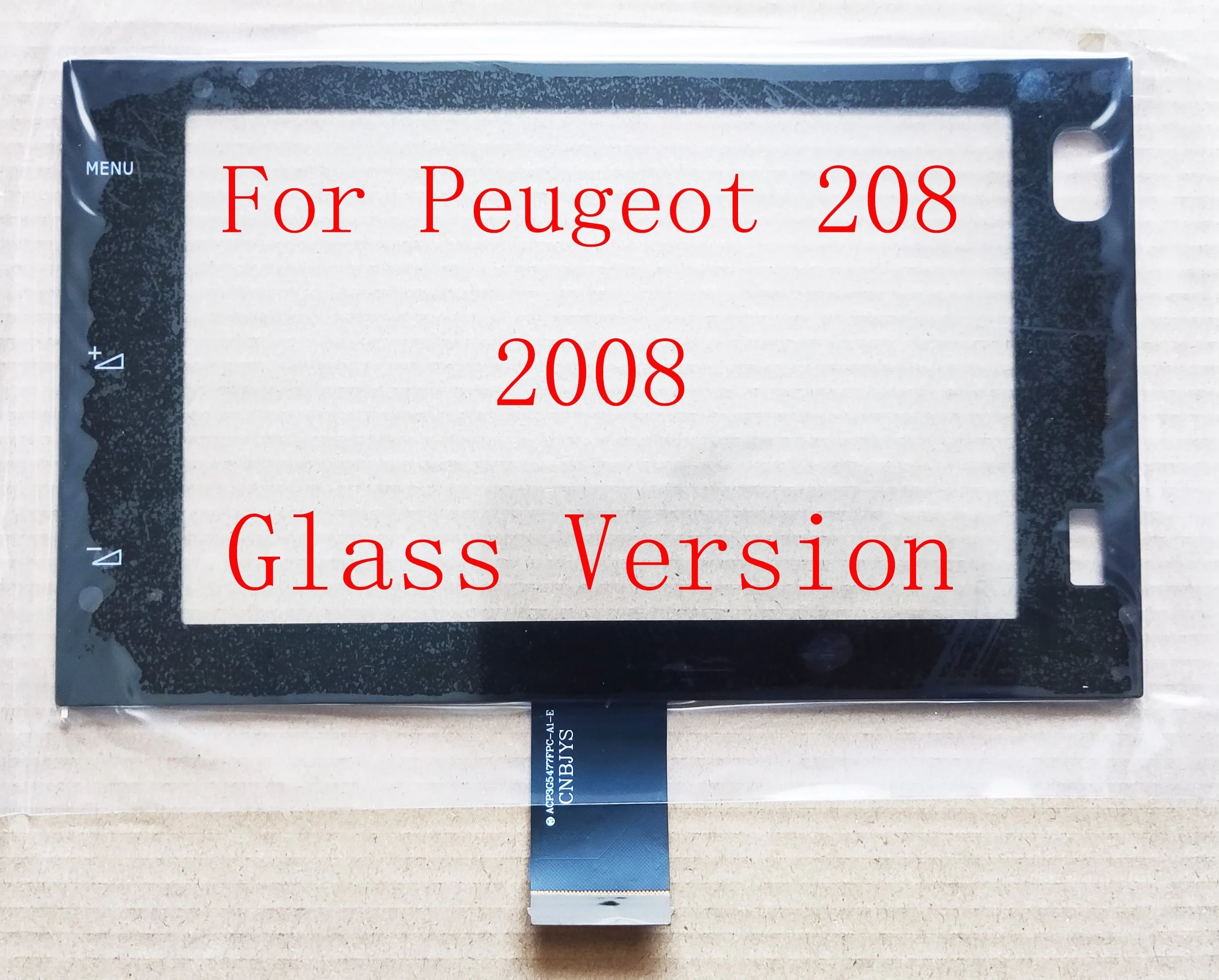 

10pcs Touch Screen Digitizer Panle Glass For PEUGEOT 208 2008 Citroën C4 Lounge VLGE70132W0402W79R06119 50Pin Replacement Part