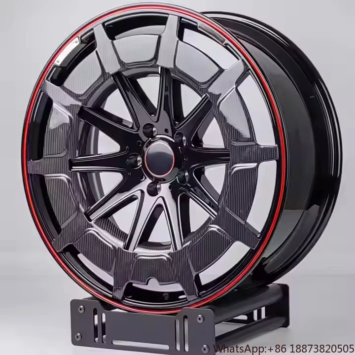 

Forged Carbon Fiber 5x112 Wheels 22 23 24 Inch Rims Alloy Passenger Car Wheels for Mercedes CLS63 S63 G63 C43 CLS W222 W223
