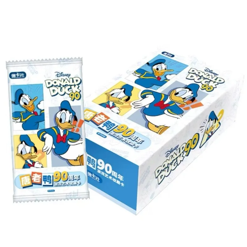 Card.Fun Genuine Disney Donald Duck 90th Anniversary Booster Box Trading Cards Trendy Collectible Toy Gift For Fans
