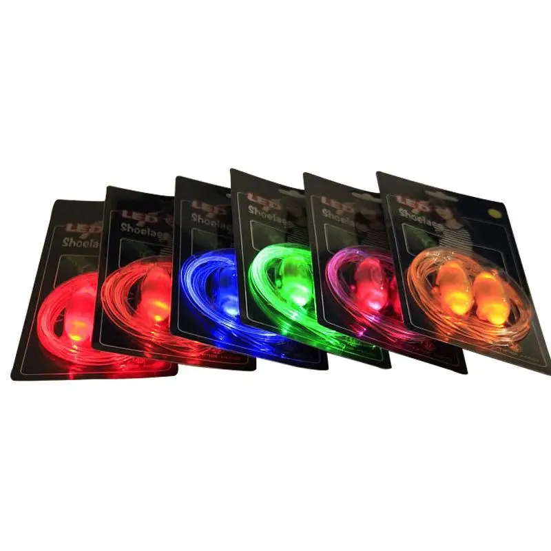 

LED fashion luminous shoelace fluorescent creative gift night running props flash jewelry