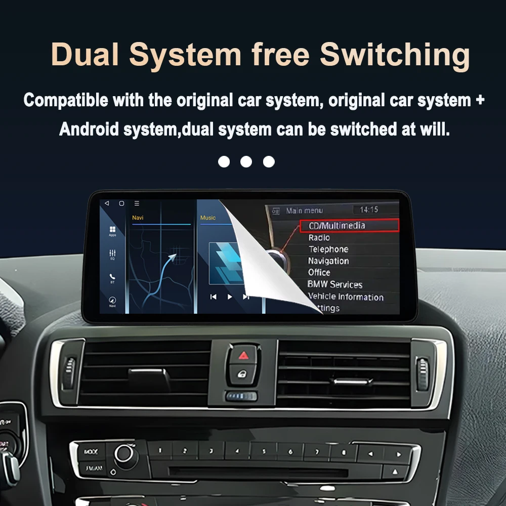 12.3' Ultra-Thin for BMW 2 Series F45 F46 2013 - 2018 2019 Android 15 Car Radio Video Multimedia Player Wireless Carplay 4G WiFi