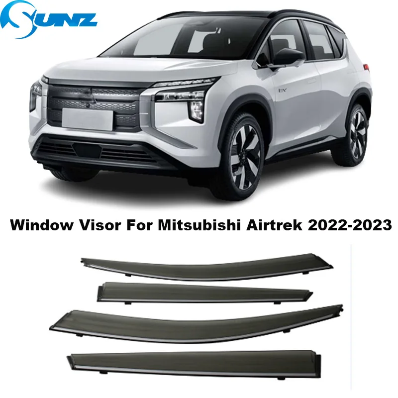 

Оконный козырек для Mitsubishi Airtrek 2022 2023, дверной козырек, защита от солнца, дождя, отражатель, всепогодный щит, навесы и укрытие, автомобильные аксессуары