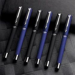 WQN Frosted Rolling Ball Neutral Pen -0.7mm Pen Tip Soft And Smooth,High-Quality Ink Signature Pen,Office Carbon Black Blue Pen