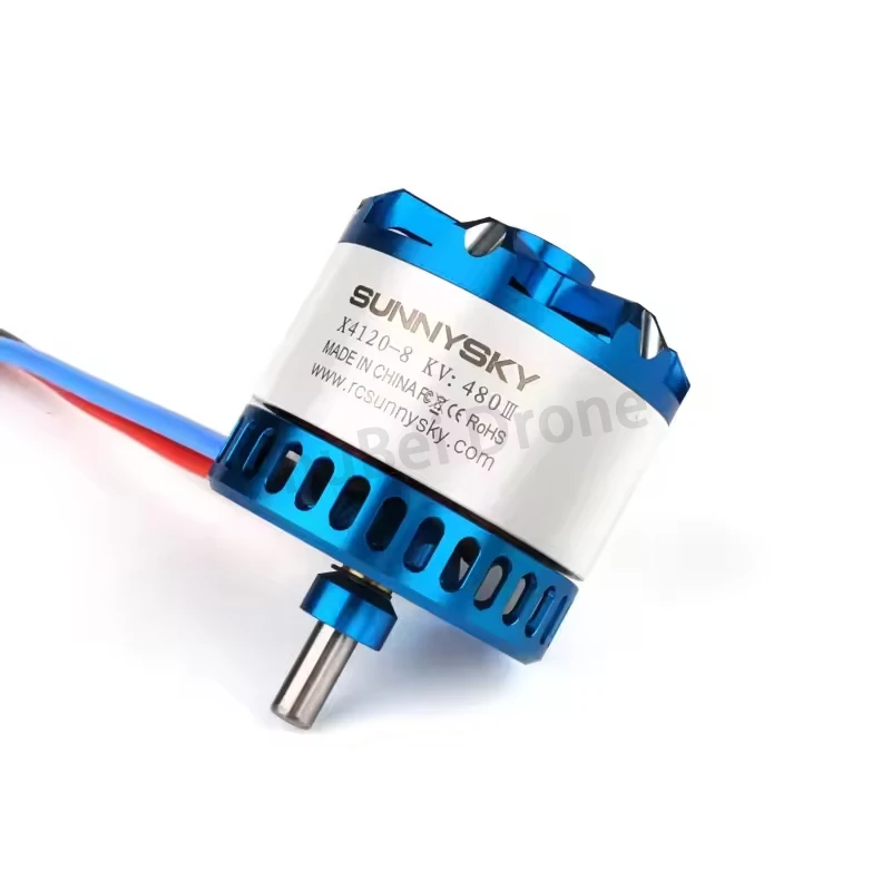 SUNNYSKY X4120-III X4125-III X4130-III KV230 KV260 KV210 KV250 KV380 KV520 High Effectiveness Brushless Motor for RC Fixed Wing thumbnail 6