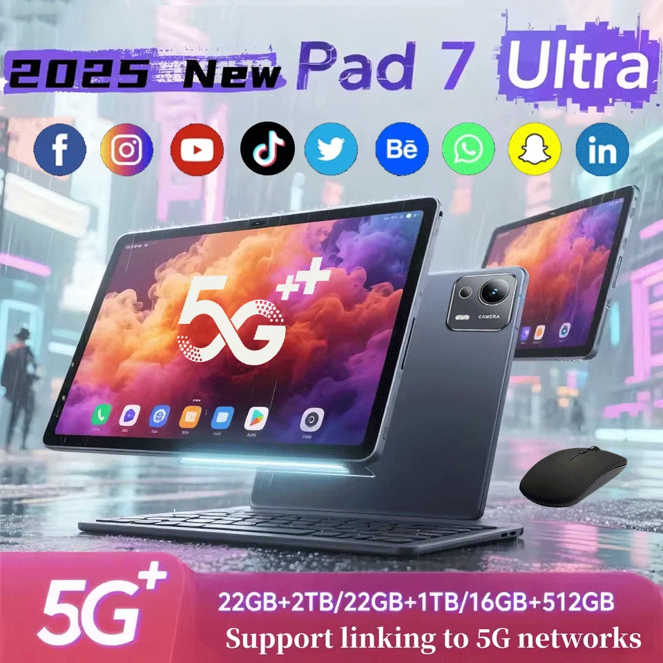 �y�Z�[�����z2025�N�V�^�I���W�i��Pad 7 Pro Ultra 11�C���`�^�u���b�g Android 15 22GB+2TB 20000mAh 5G �f���A��SIM Bluetooth WiFi GPS HD�X�N���[�� �^�u���b�gPC