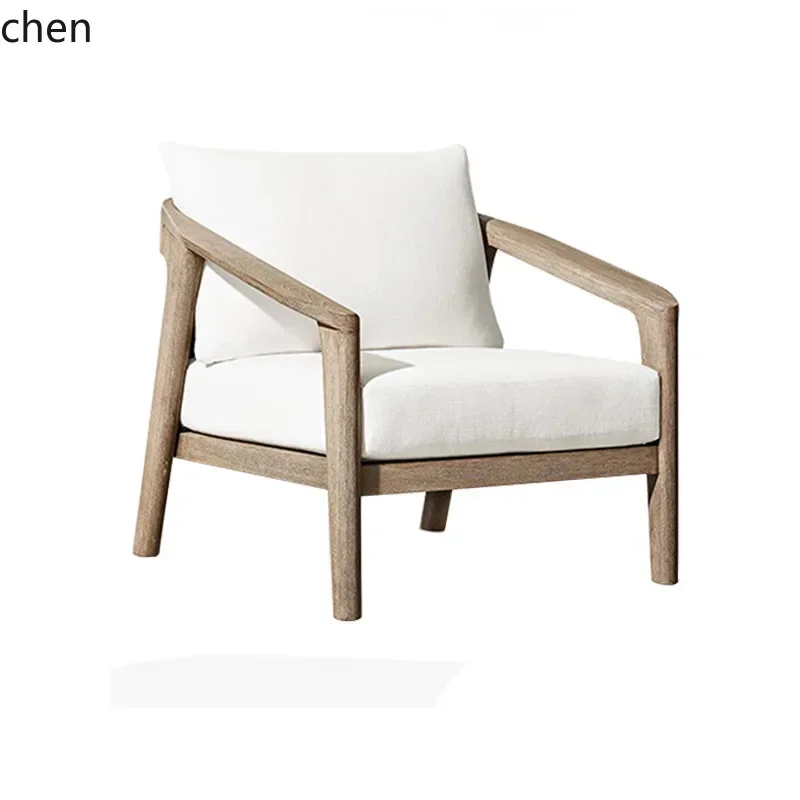 TQH-c13  Custom Outdoor Rattan Sofa Outdoor Garden Leisure Terrace Furniture Teak Sofa Coffee Table Set