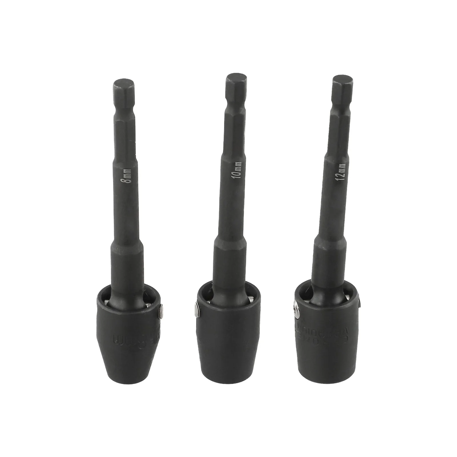 

For Electric Wrench Chrome Vanadium Steel Rotatable Hex Socket Home Workshop 100mm Chrome Vanadium Steel Wrench