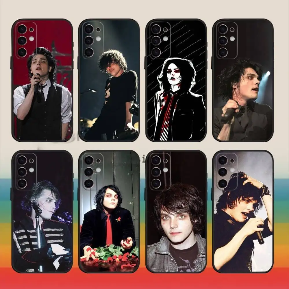 

Singer G-Gerard Rock W-Way Phone Case For Samsung S25,S24,S23,S22,S21,S20,Plus,Fe,Lite,Others Black Cover
