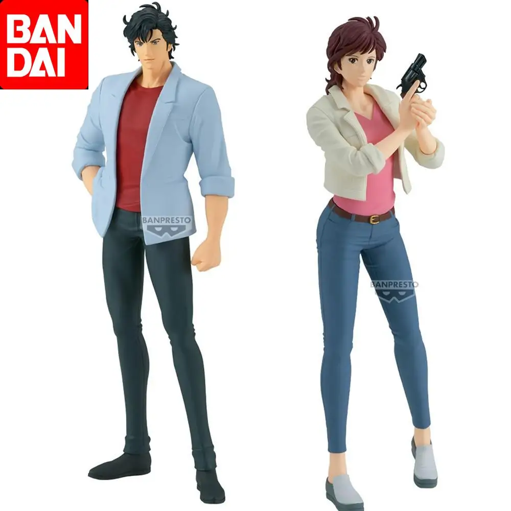 

Bandai Original City Hunter the Movie: Angel Dust Makimura Kaori Nicky Larson Аниме Фигурки Игрушки Для Мальчиков Девочек Детские Подарки