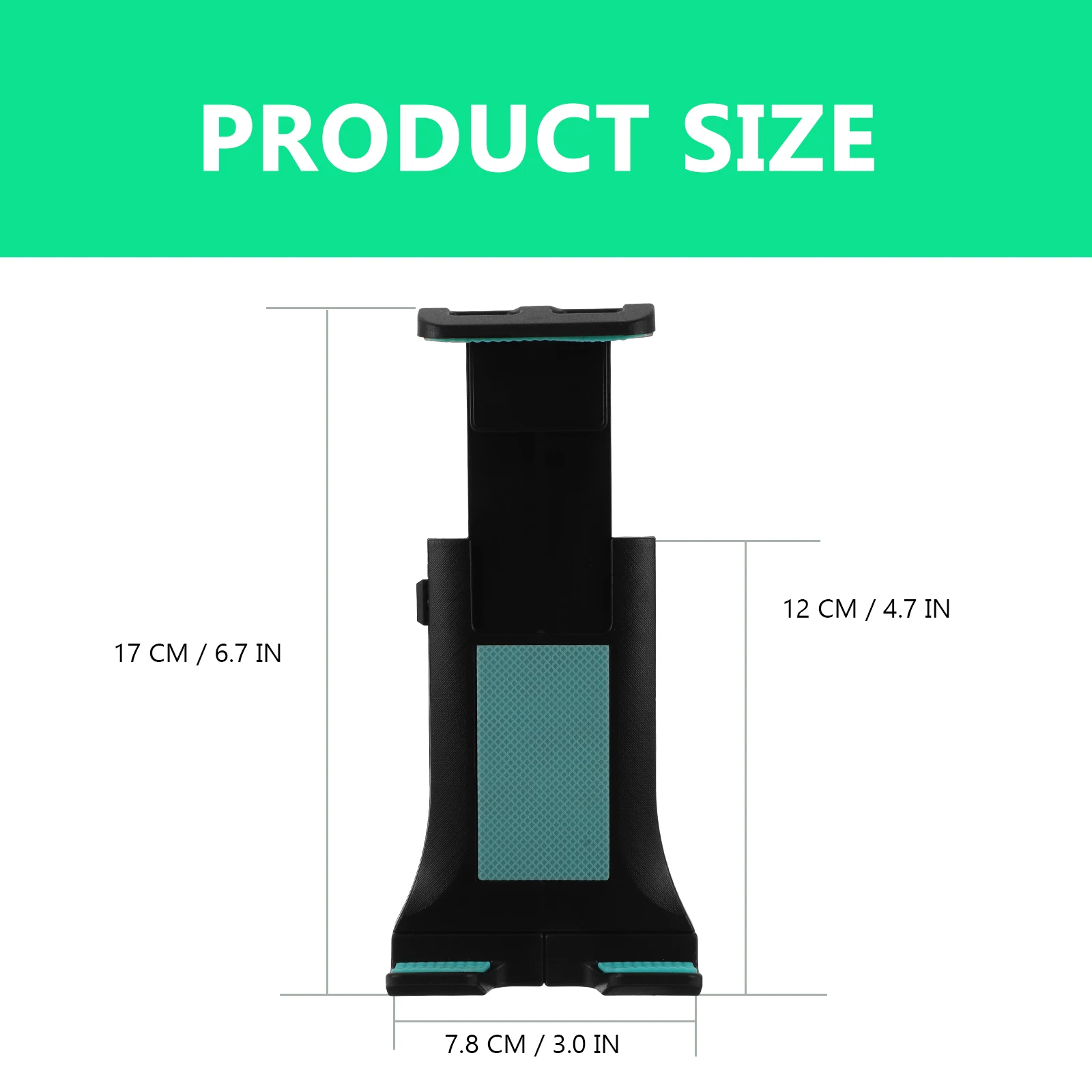 

Tablet Mobile Phone Holder Handlebar Rubber Treadmill Attachment for Gym