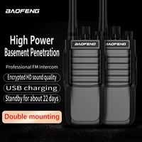 Baofeng BF-888S PLUS Long Ran Walkie-Talkie UHF 400-470MHz 16CH VOX Two Way rechargeable Radio with Squelch Security Wireless