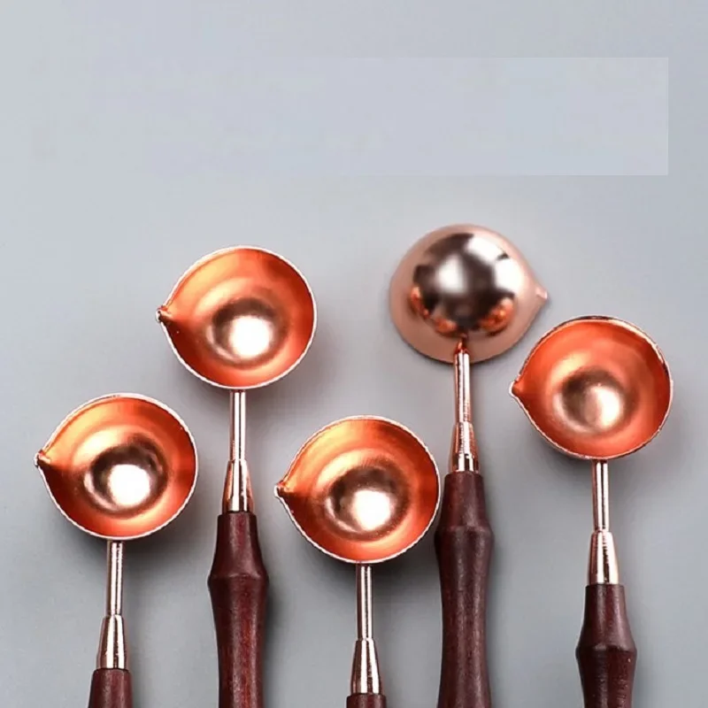 Wax Seal Spoons Lacquer Spoon White Wax Spoon Lacquer Seal Stamp Wedding Craft Supplies Handmade Scrapbooking Material SB0121