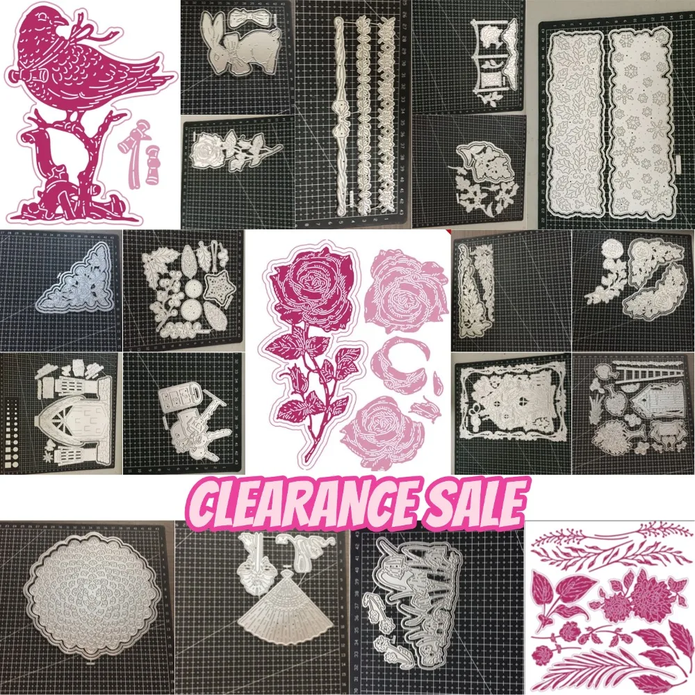 Clearance Sale Metal Cutting Dies for DIY Scrap Booking Crafts Dies Cut Stencils Maker Photo Album Template Handmade Decoration