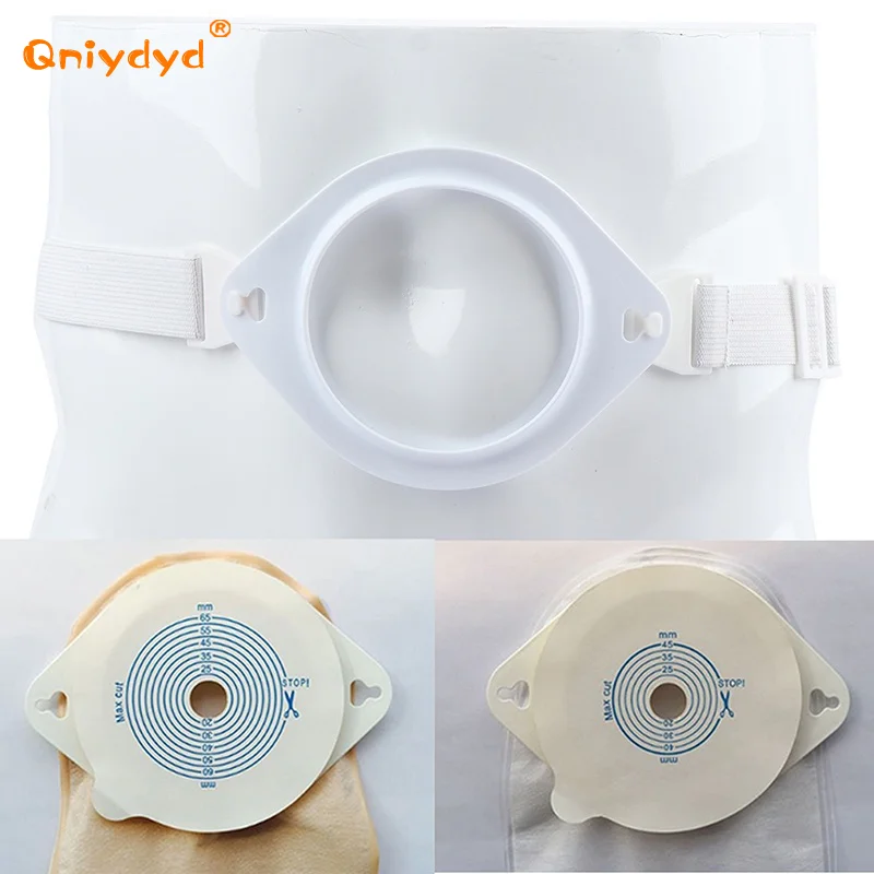 1pc Adjustable Ostomy Reinforcement Colostomy Bag Fixation Reinforced Belt Strap Set