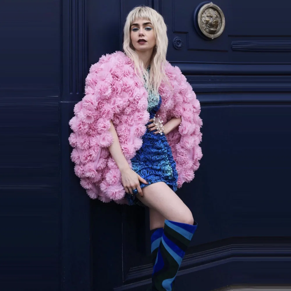 

Pink Tulle Photoshoot Jacket Extra Puffy Normal Length Tulle Birthday Party Jacket Ruffles Custommade Bridal Coat Women Top