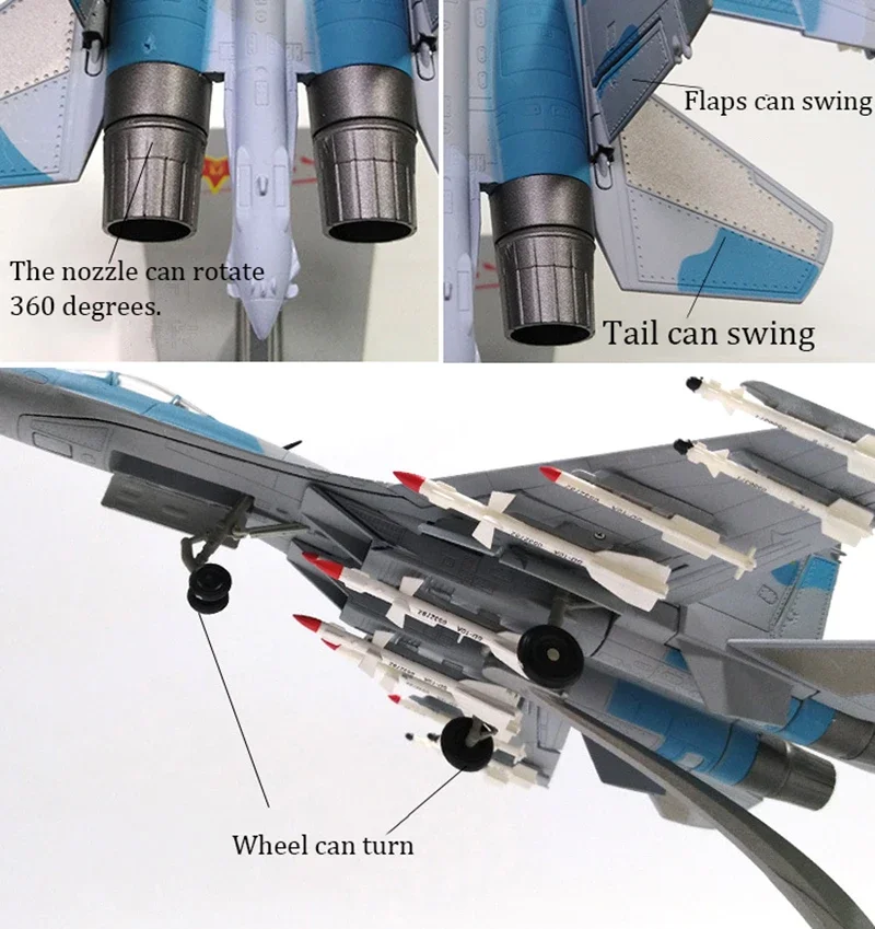 1/72 Legierung Kämpfer Sukhoi Su-35 Russische Luftwaffe Flugzeug su35 Modell Spielzeug Kinder Geschenk für Sammlung Hause Dekoration