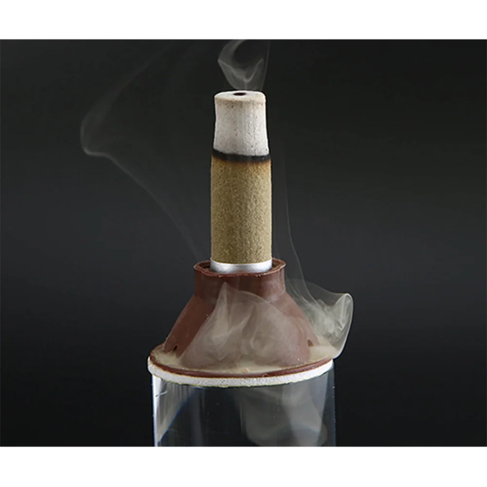 

50Pcs Moxa Sticks Self-Adhesive Large Base for Neck Back Knee Pain Relief Moxibustion Roll Acupoint Heating Therapy