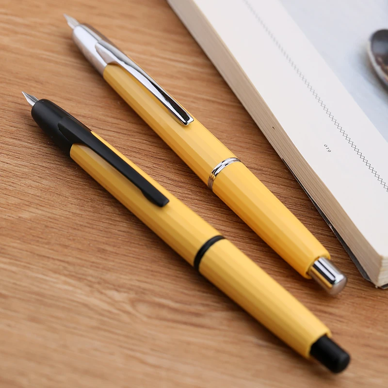 قلم حبر MAJOHN A2 قابل للسحب من الراتنج أخف من A1، EF Nib 0.4 مم مع محول هدية كتابة للمكتب والمدرسة في القلم