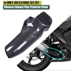 For BMW R 1300 GS R1300GS 2024 2025+100% Full Carbon Fiber Exhaust Hood Pipe Protector Cover Fairing Motorcycle Accessories