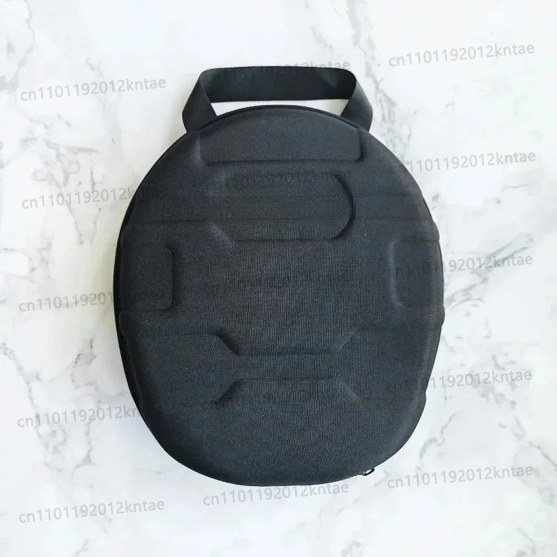 The earphone bag head wears a big ear storage bag black, which is suitable for various earphone models.