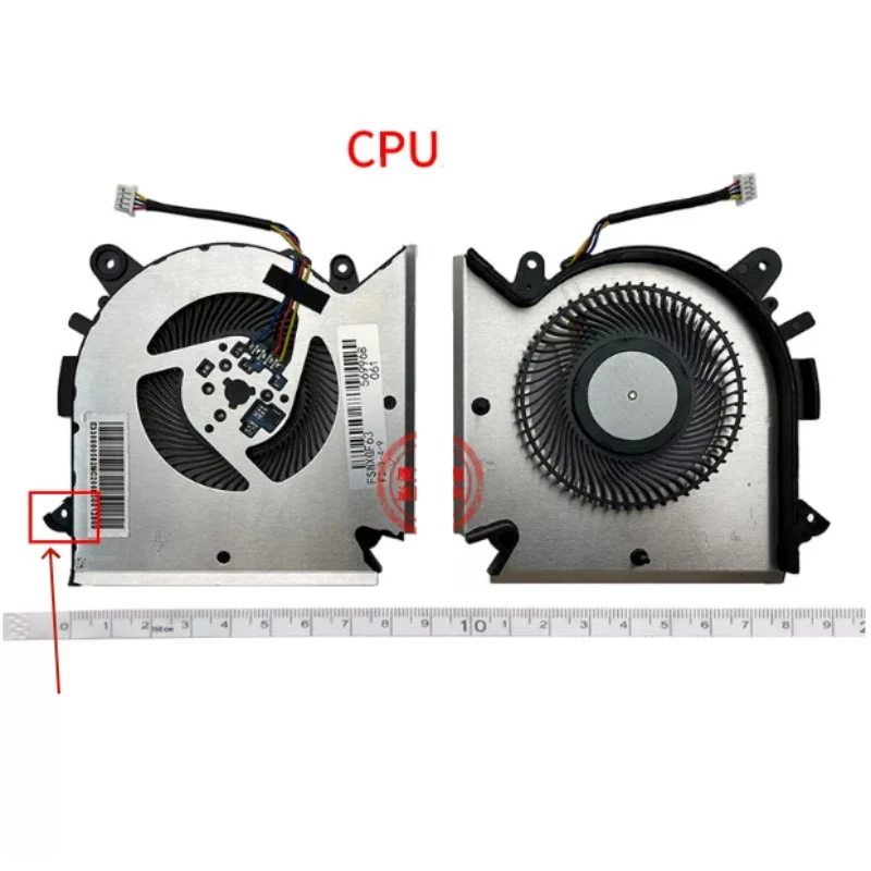 New Laptop CPU GPU Cooling Fan For MSI GF65 GF63 MS-16R1/16R2/16R3/5/16W1 WF65 N413 N433