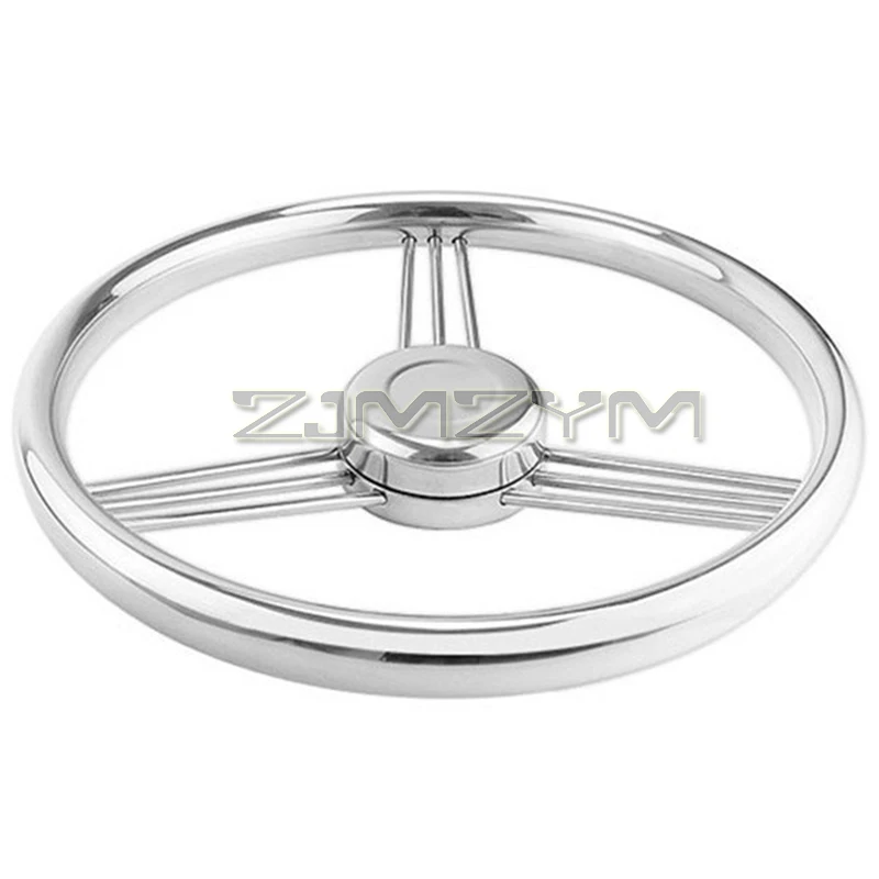 13.5 Inches Yacht Steering Wheel 9 Spokes RV Boat Steering Wheel 316 Stainless Steel Marine Hardware Accessories For Ship