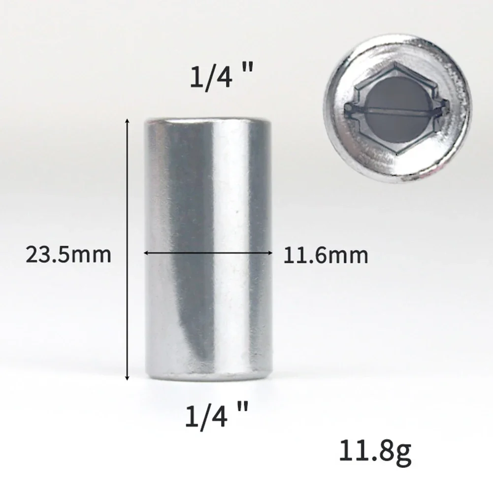 Square Drive Adapters Set for Enhanced Performance in 1/2 1/4 3/8 Inch Electric Tools with Robust Construction