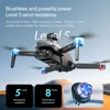 새로운 RG800 Max GPS 드론 8K 전문가용 HD 듀얼 카메라 5KM 사진 촬영 5G 브러시리스 FPV 접이식 대형 화면 RC 쿼드콥터 장난감 6