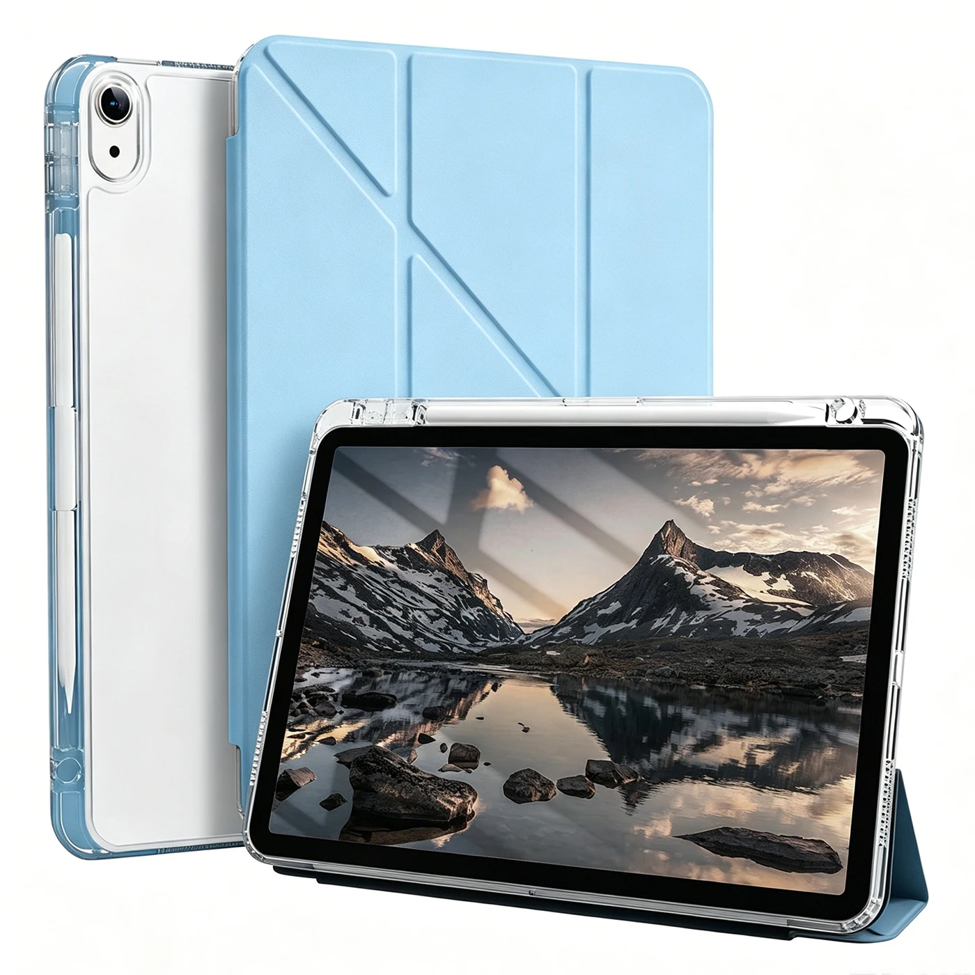 Y-3 Hülle für iPad Air Pro mini 8.3 9.7 10.2 10.9 11 12.9 13 11. 10. 9. 8. 7. 6. 5. Generation Magnetische Flip Smart Cover