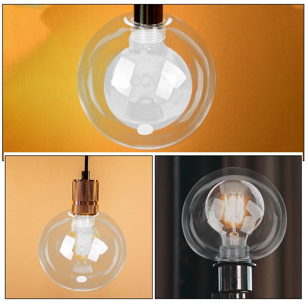 

2Pcs Globe Glass Lamp Shade Replacement for Pendant Light Fixtures Decorative Ceiling Hanging Lamp Shades Smooth Finish