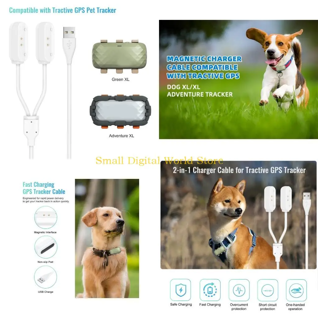 

77UB Charging Cable For DOG XL & XL Adventure Offers Quick Power Delivery And Reinforced PVC Construction