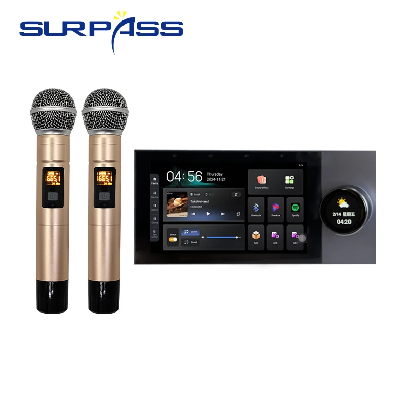 

Smart Home 5GWifi Bluetooth 7inch IPS Touch Screen Android 11 System with RS485 Port Smart Home Control Wall Mounted Amplifier