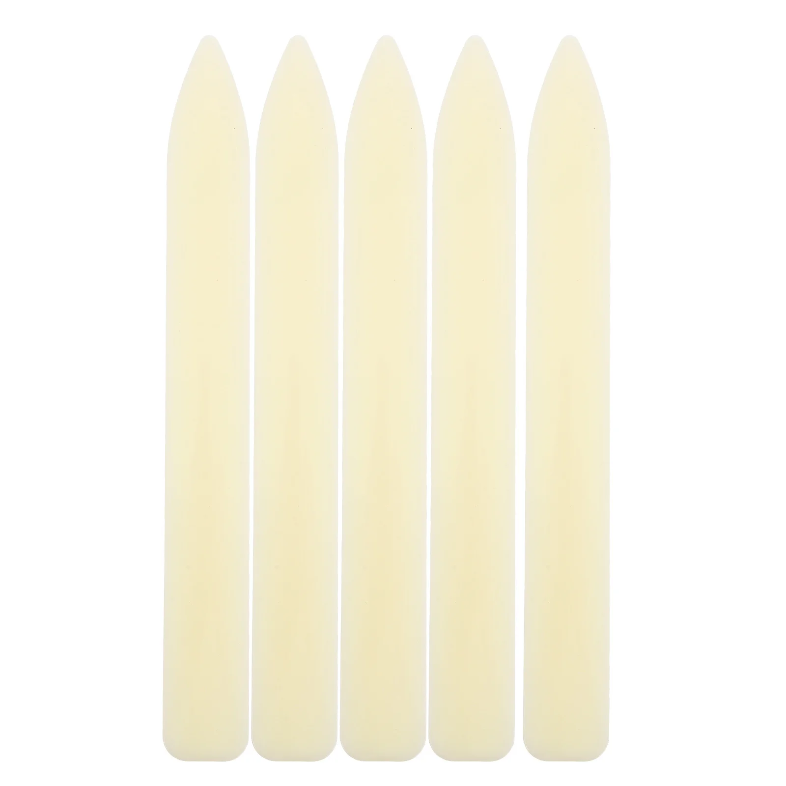 เครื่องมือพับกระดาษพลาสติก 5 ชิ้น ที่เปิดจดหมาย เครื่องพับกระดาษ อุปกรณ์งานฝีมือ ดีไซน์ตามหลักสรีรศาสตร์ พกพาสะดวก ใช้งานง่าย สำหรับใช้ในบ้านและสำนักงาน