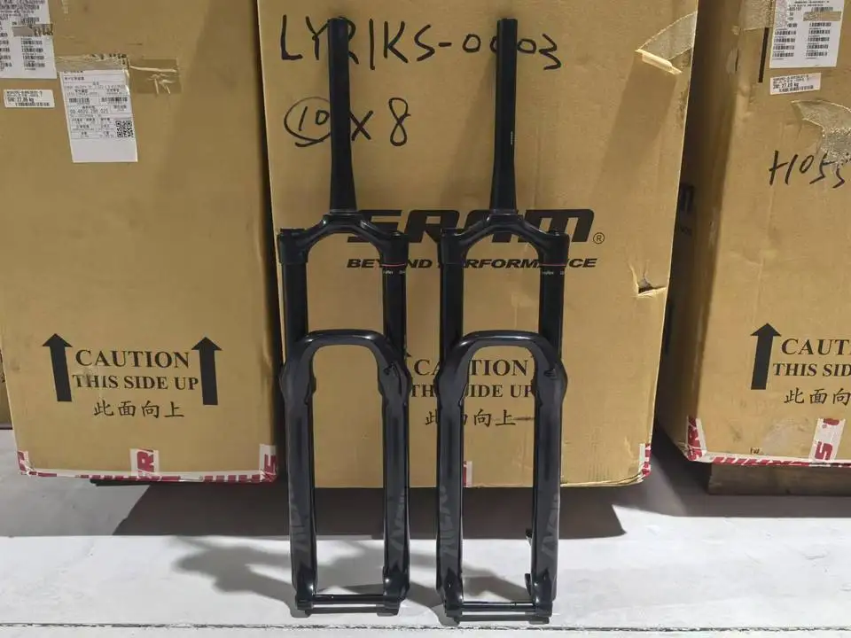 ROCKSHOX Lyrik Select + 29 بوصة السفر الأمامي دراجة هوائية جبلية شوكة تعليق النفط الغاز الدراجات الطرادات ل Trail EMTB و BMX