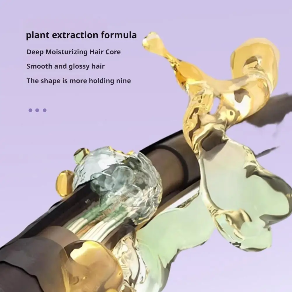 عصا شمع تصفيف الشعر، بلسم تحكم ثابت محمول للشعر المجعد، منتج تصفيف الشعر المكسور خالي من الفوضى للتنعيم اليومي