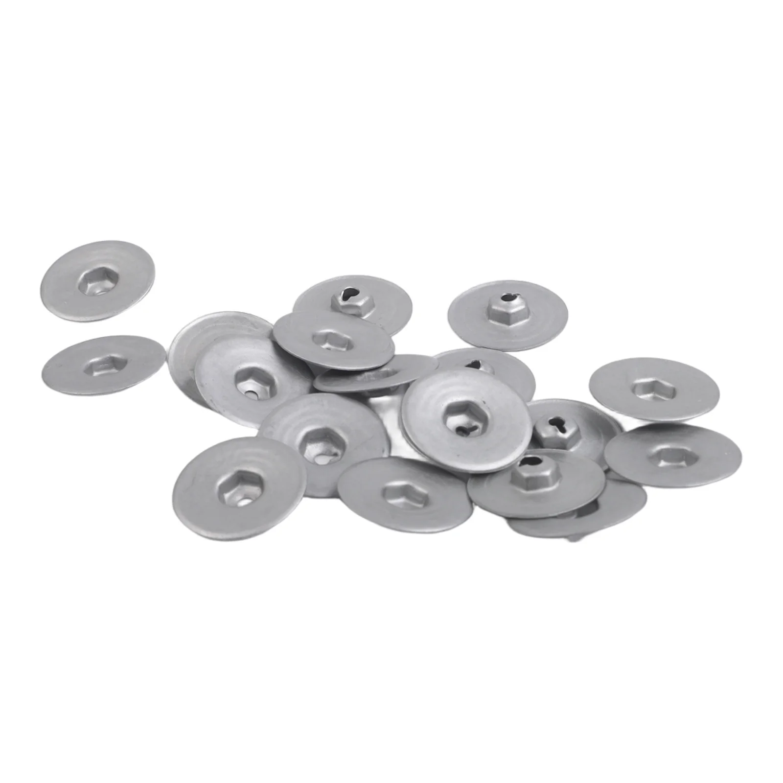 

Heat Shield Clamping Kit 20pcs 30mm OD Manganese Steel Washers for BMW X5 F15 E53 X6 F86 E72 G07 and For Mini PACEMAN R61
