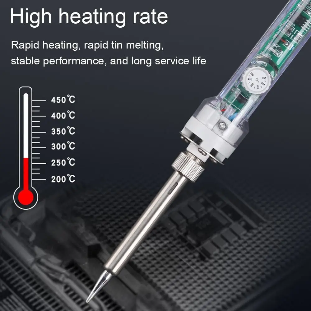 Stainless Steel Tool Repair Accessories 907 Solder Tip Sleeve Handle Adapter Soldering Iron Station  Cannula Casing