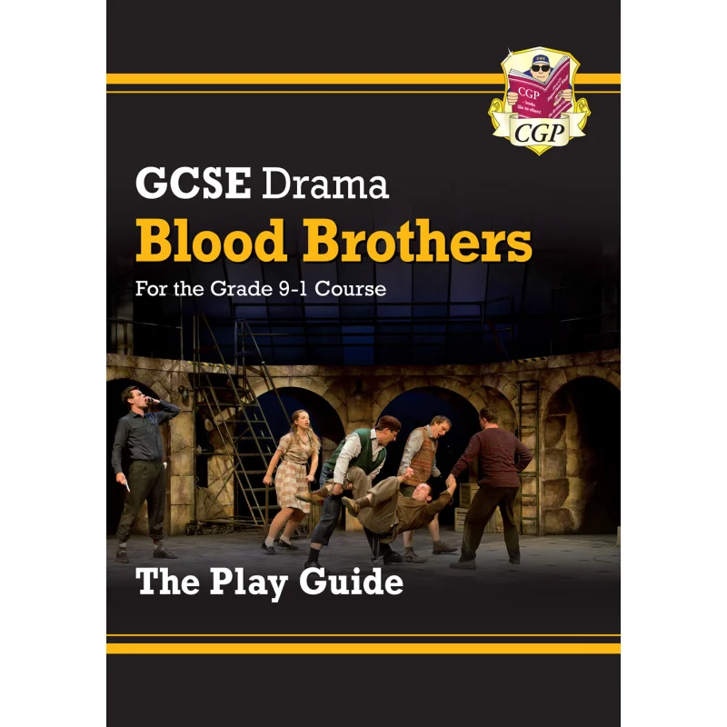 

GCSE Драматическое игровое руководство Blood Brothers CGP Книги Координация Групповые публикации 9781782949664 Книга