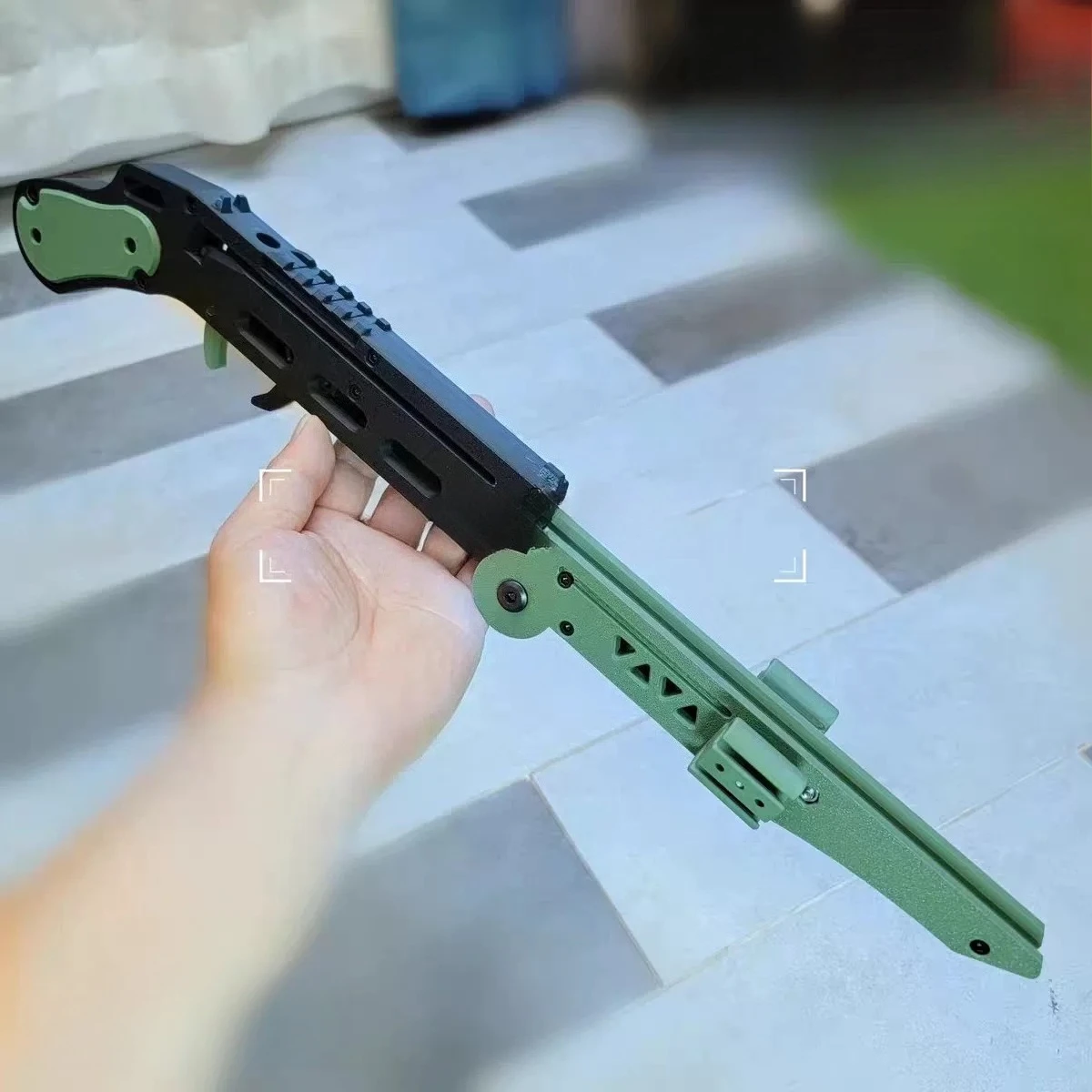 Folding 3D Printing Thickened Rubber Band for Adult Competitive Outdoor Multi-purpose High-power EDC Hunting Tool